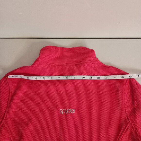 Spyder Endure Core Mid Weight Full Zip Sweater Jacket Pink Women’s Size L EUC - Picture 11 of 16